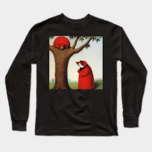 Little Red Riding Sloth Long Sleeve T-Shirt